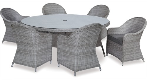 Baja 1800 Oval Outdoor Dining Table & Cabo Outdoor Chairs x 6 Baja 1800 Oval Outdoor Dining Table & Cabo Outdoor Chairs x 6